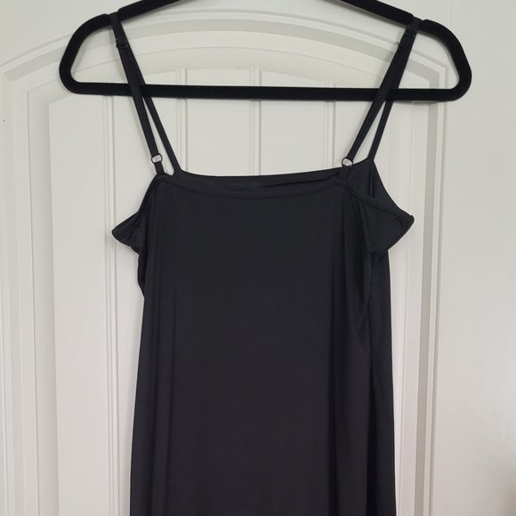 NWOT Women's Sexy Spaghetti Strap Sleeveless Bodycon Midi Club Slip Dress - Sz M - Picture 4 of 6